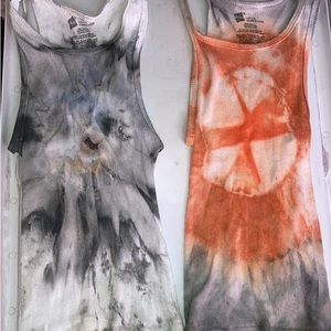 Small Tie Dye Tank Tops